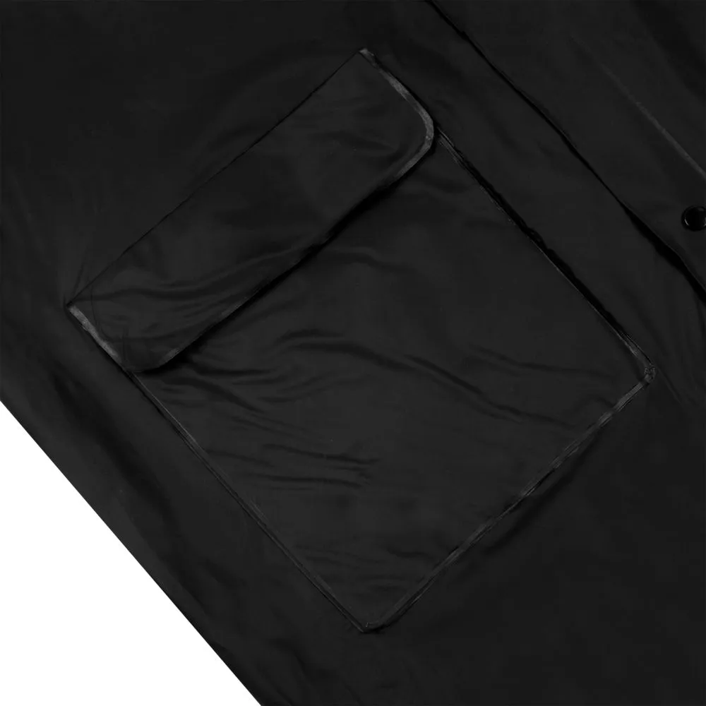 Дождевик RainDrop, черный, размер XL/XXL заказать онлайн с вашим дизайном на заказ в Москве и области
