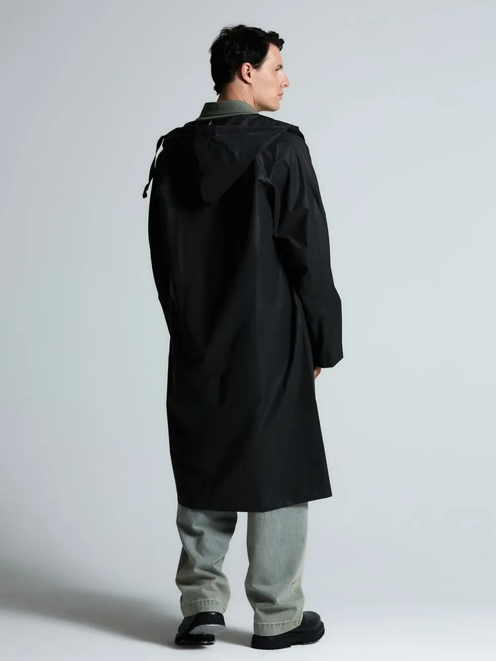 Дождевик RainDrop, черный, размер 3XL/4XL заказать онлайн с вашим дизайном на заказ в Москве и области