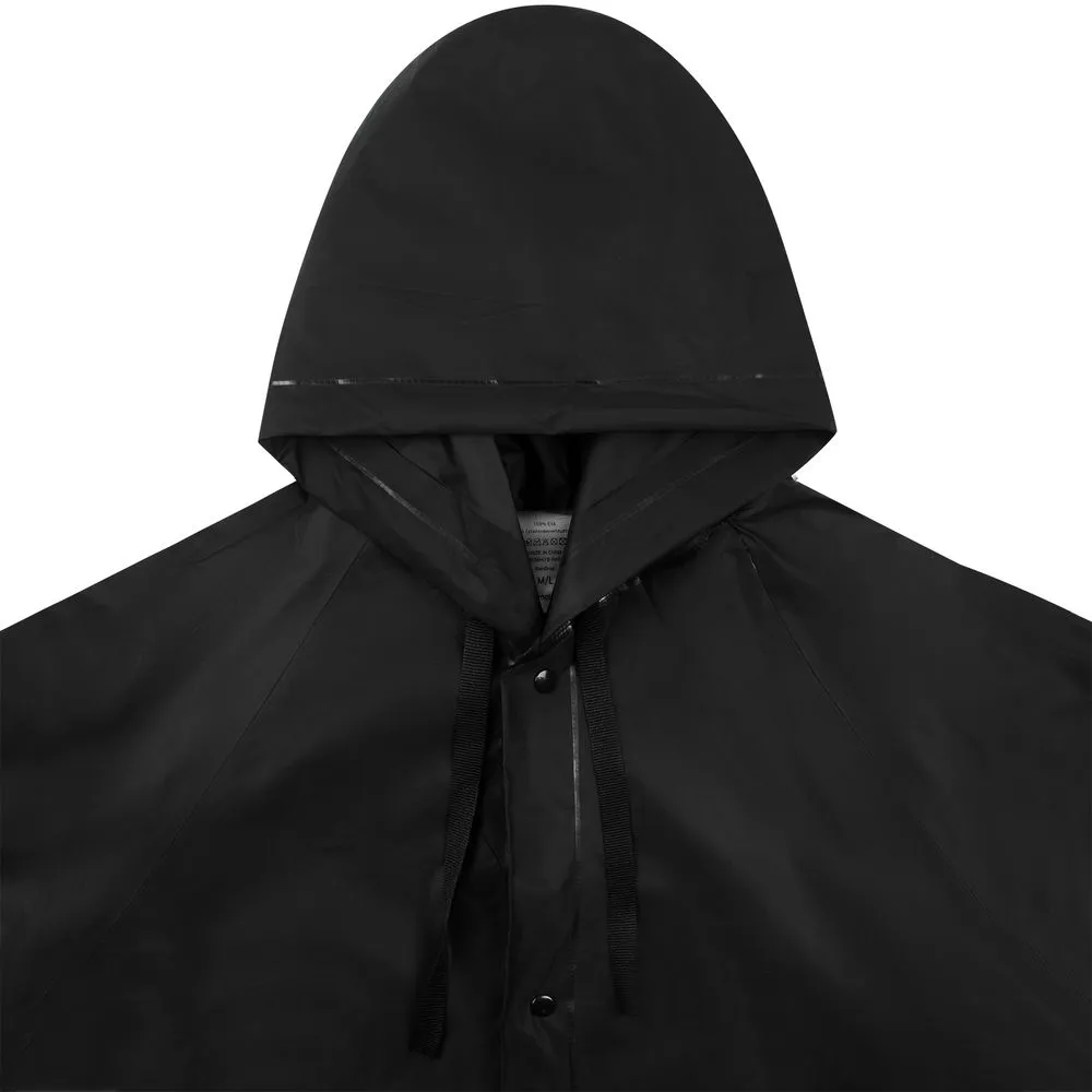 Дождевик RainDrop, черный, размер 3XL/4XL заказать онлайн с вашим дизайном на заказ в Москве и области