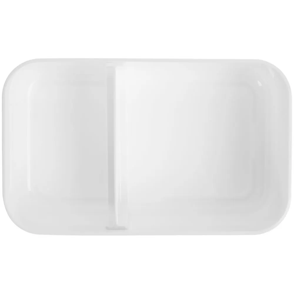 Ланчбокс Lunch Hour, белый заказать онлайн с вашим дизайном на заказ в Москве и области