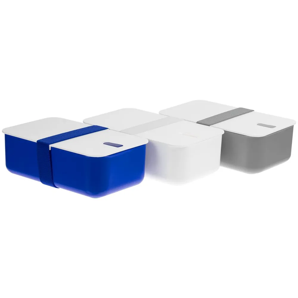 Ланчбокс Lunch Hour, белый заказать онлайн с вашим дизайном на заказ в Москве и области