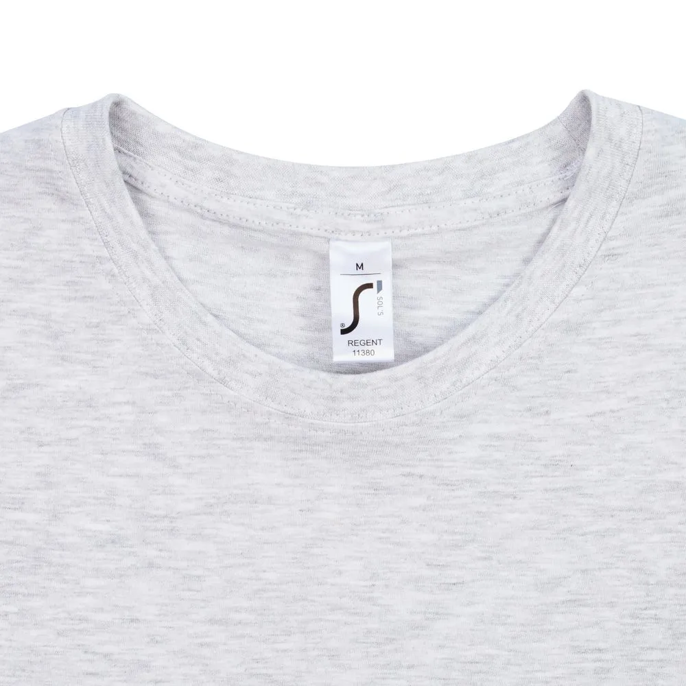 Футболка Regent 150 светло-серый меланж, размер XXL заказать онлайн с вашим дизайном на заказ в Москве и области