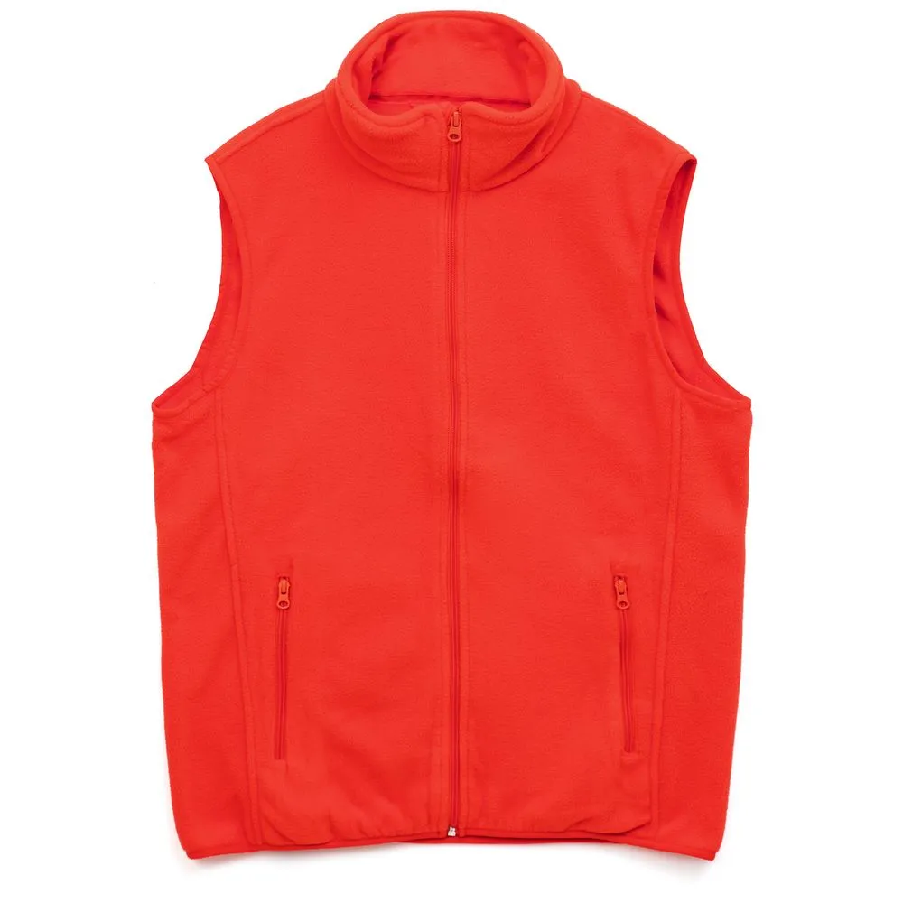 Жилет флисовый унисекс Nesse, красный, размер XL/XXL заказать онлайн с вашим дизайном на заказ в Москве и области