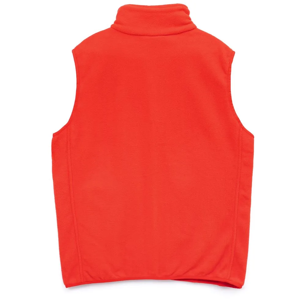 Жилет флисовый унисекс Nesse, красный, размер XL/XXL заказать онлайн с вашим дизайном на заказ в Москве и области