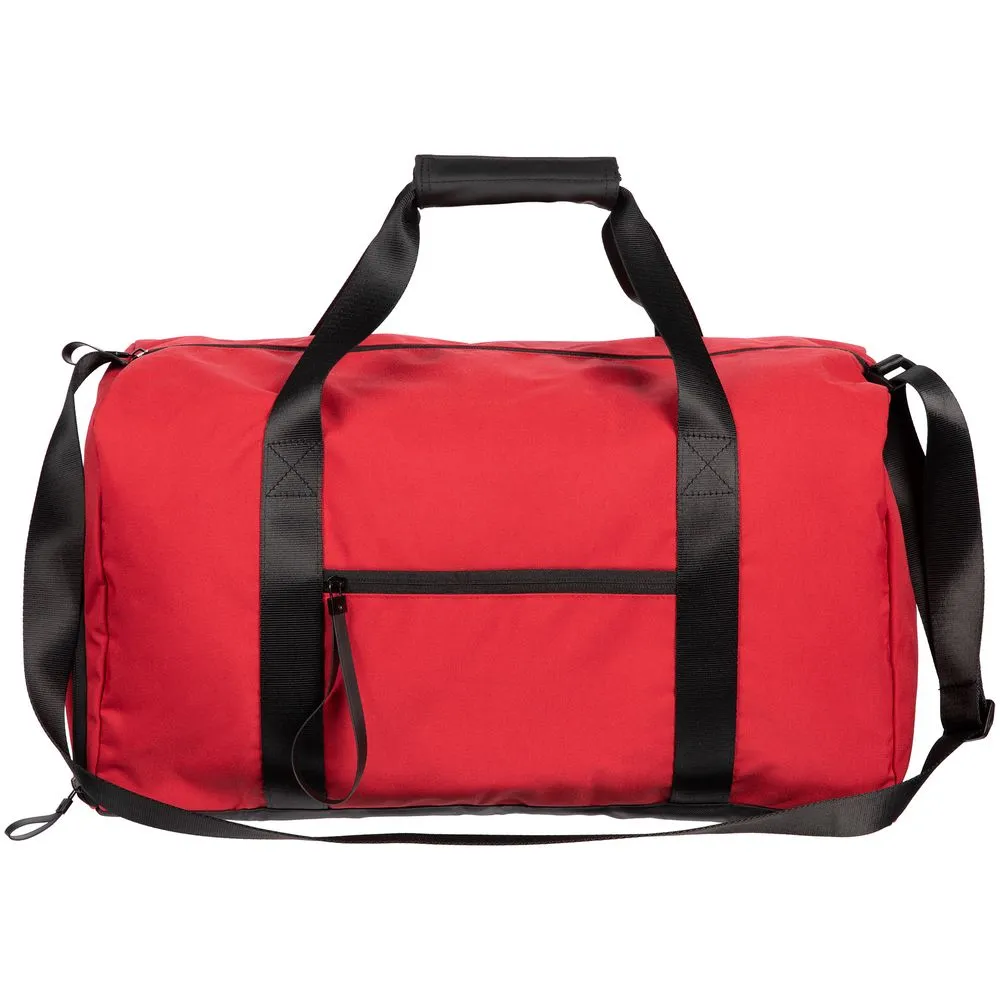 Сумка дорожная urbanPulse, красная заказать онлайн с вашим дизайном на заказ в Москве и области