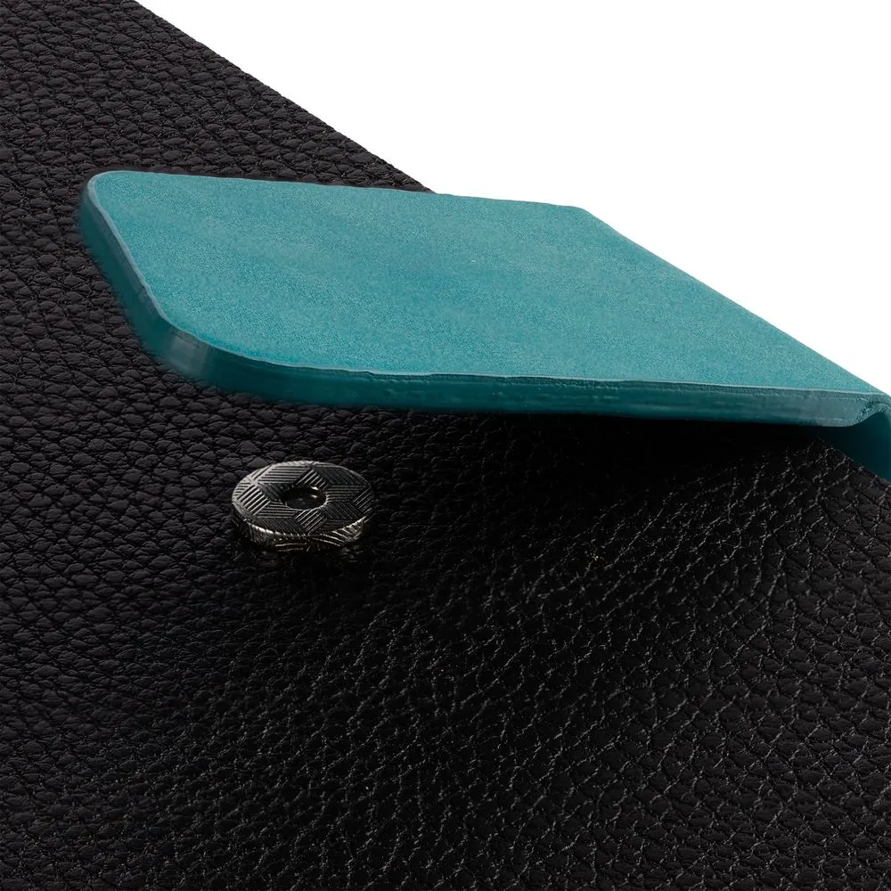 Ежедневник Boom, недатированный, черный с бирюзовым заказать онлайн с вашим дизайном на заказ в Москве и области