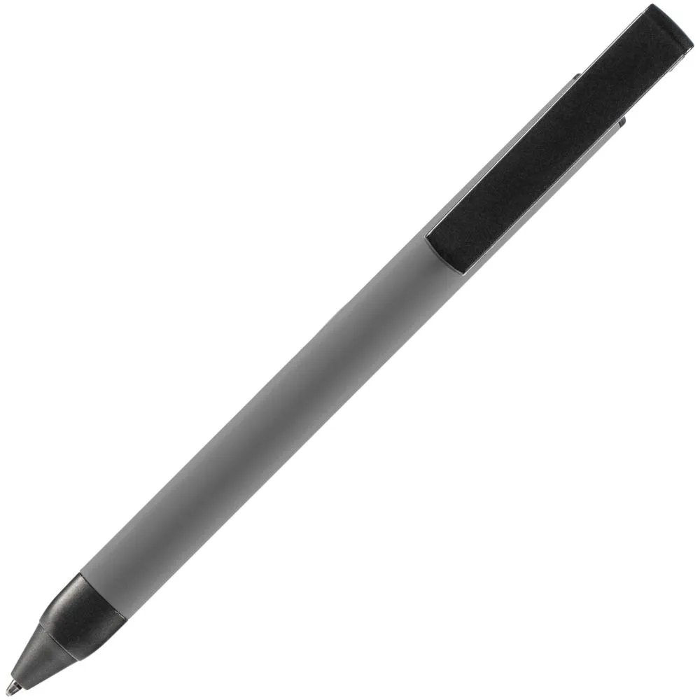 Ручка шариковая Standic с подставкой для телефона, серая заказать онлайн с вашим дизайном на заказ в Москве и области