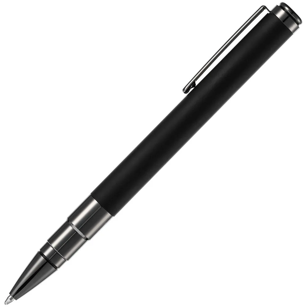 Ручка шариковая Kugel Gunmetal, черная заказать онлайн с вашим дизайном на заказ в Москве и области