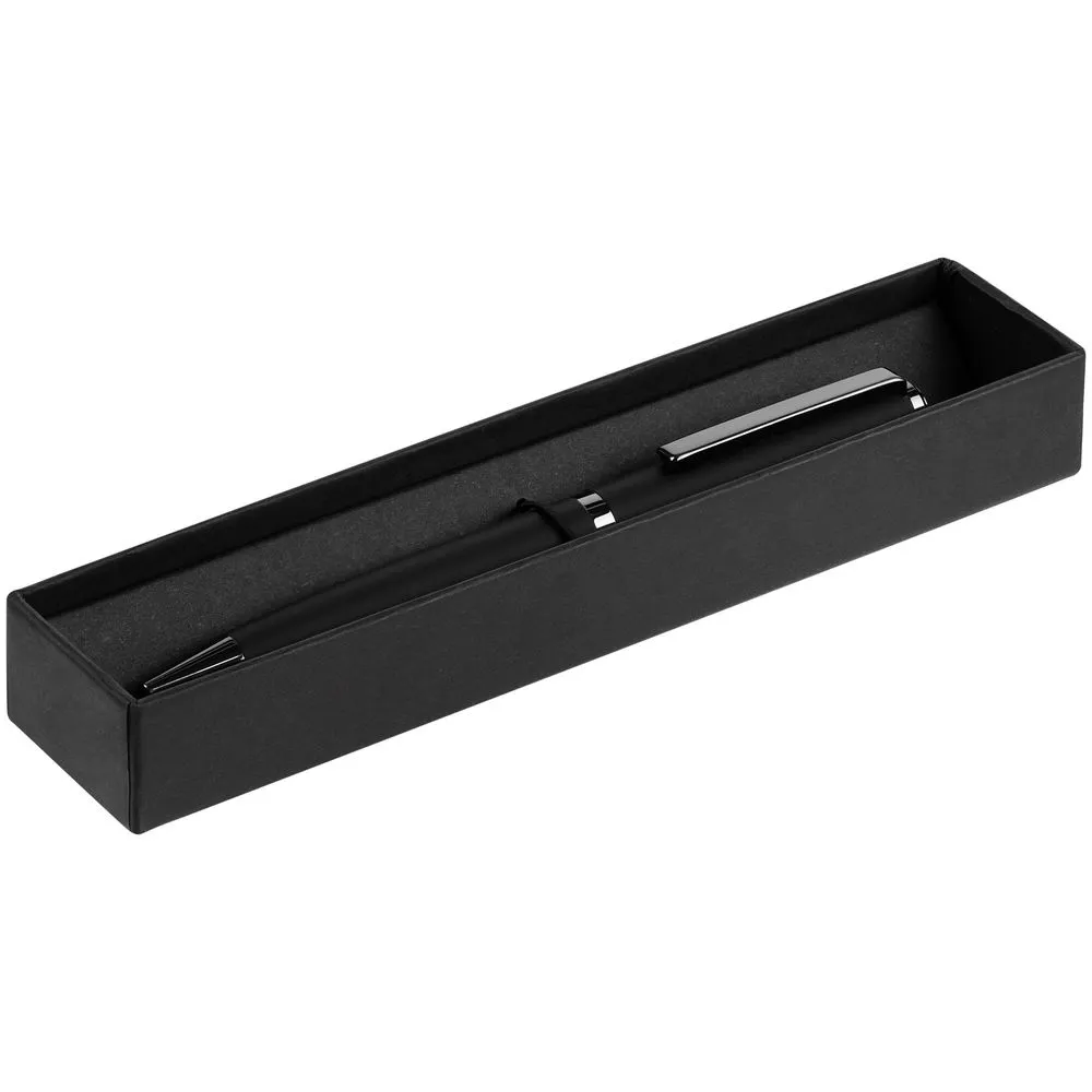 Ручка шариковая Inkish Gunmetal, черная заказать онлайн с вашим дизайном на заказ в Москве и области