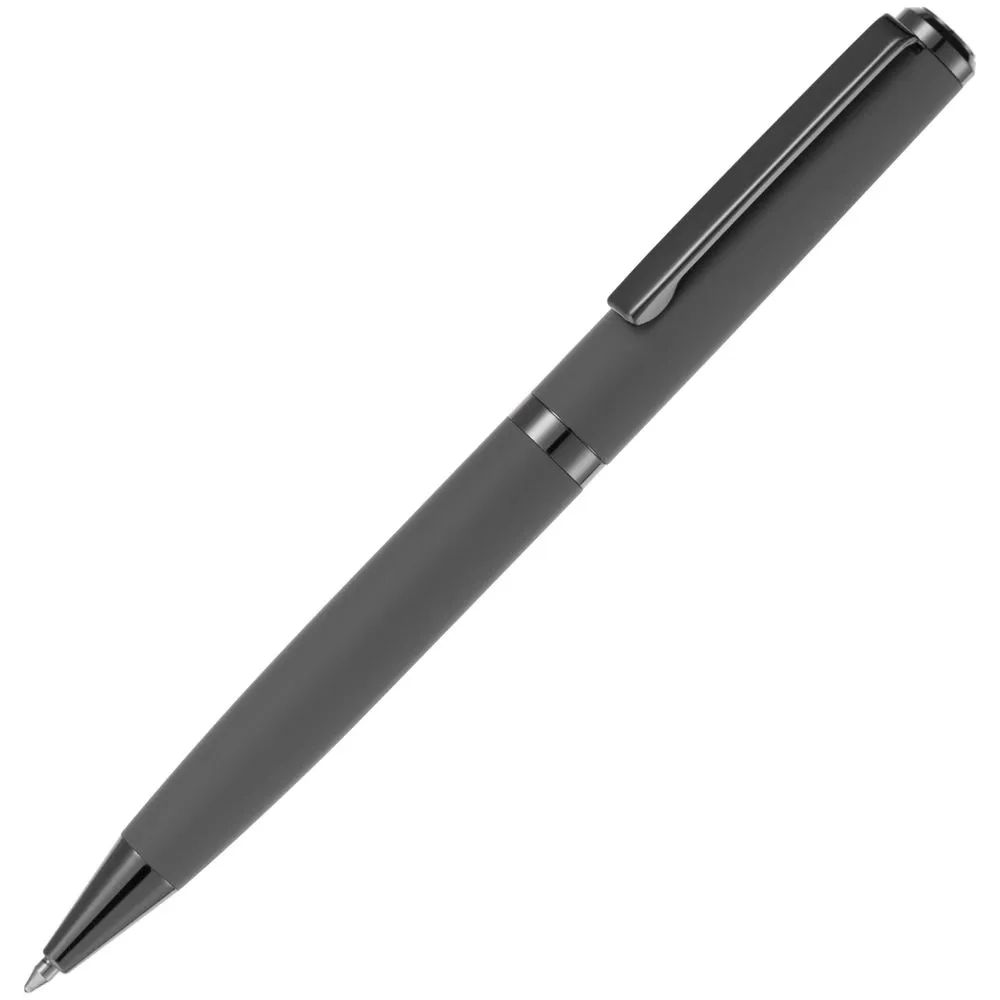 Ручка шариковая Inkish Gunmetal, серая заказать онлайн с вашим дизайном на заказ в Москве и области