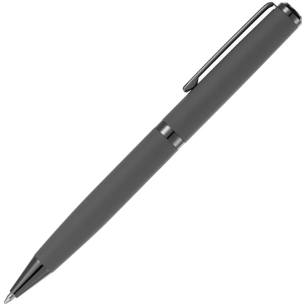 Ручка шариковая Inkish Gunmetal, серая заказать онлайн с вашим дизайном на заказ в Москве и области