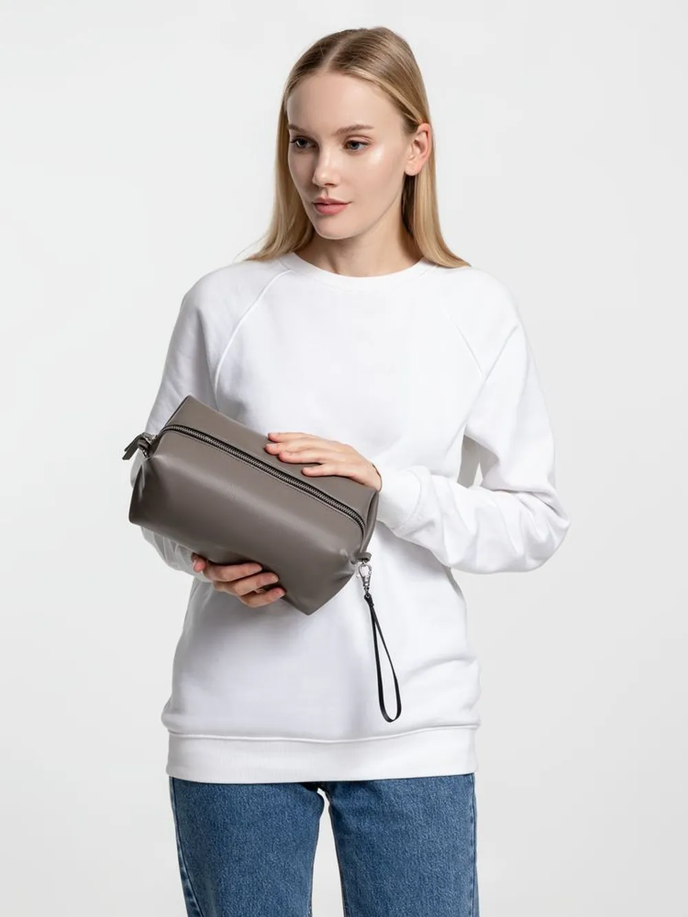 Несессер Feria, серый заказать онлайн с вашим дизайном на заказ в Москве и области