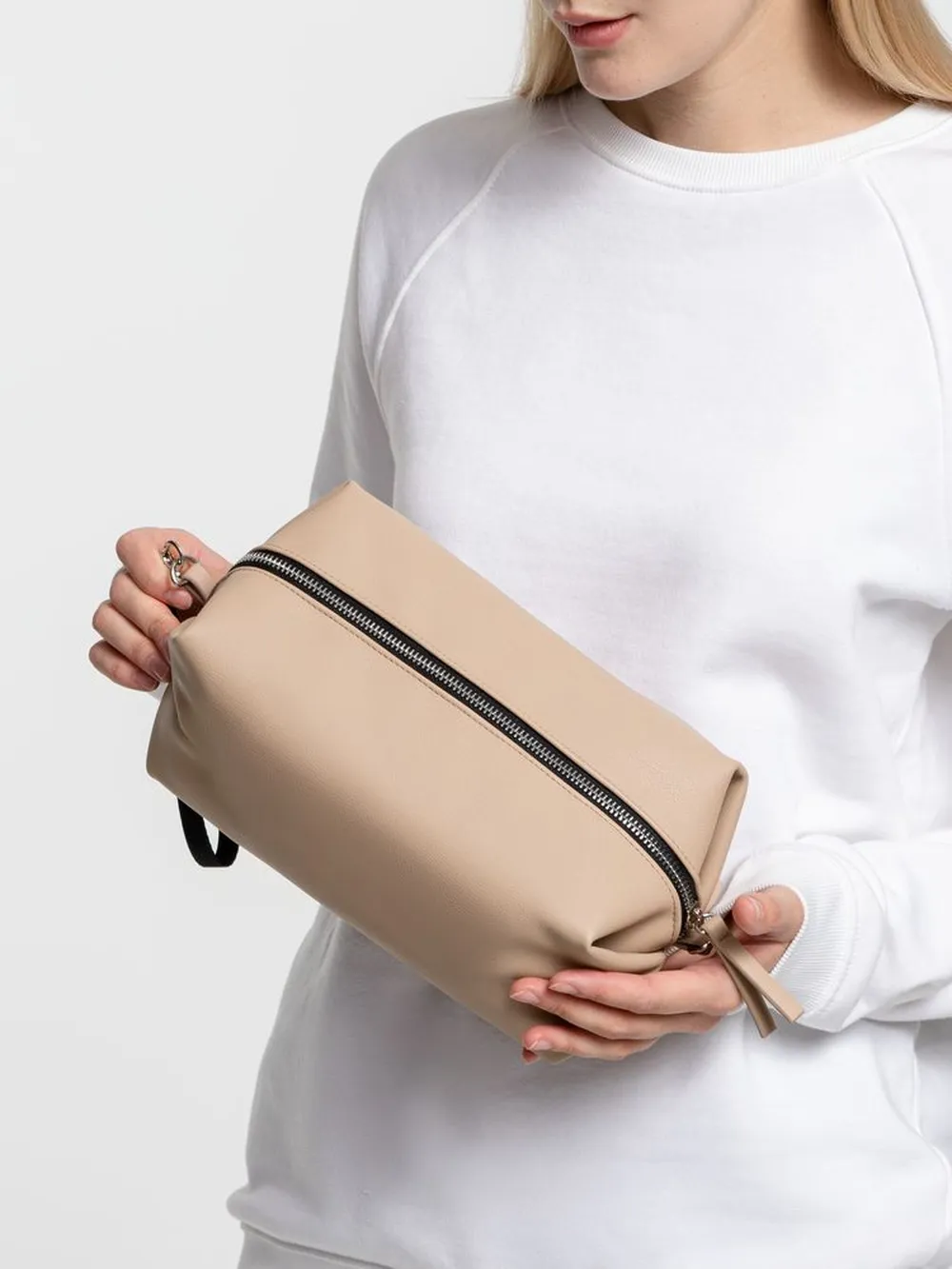 Несессер Feria, бежевый заказать онлайн с вашим дизайном на заказ в Москве и области