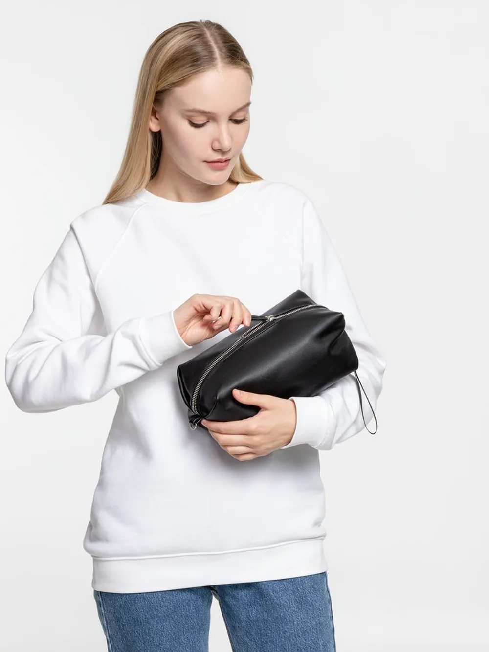 Несессер Feria, черный заказать онлайн с вашим дизайном на заказ в Москве и области