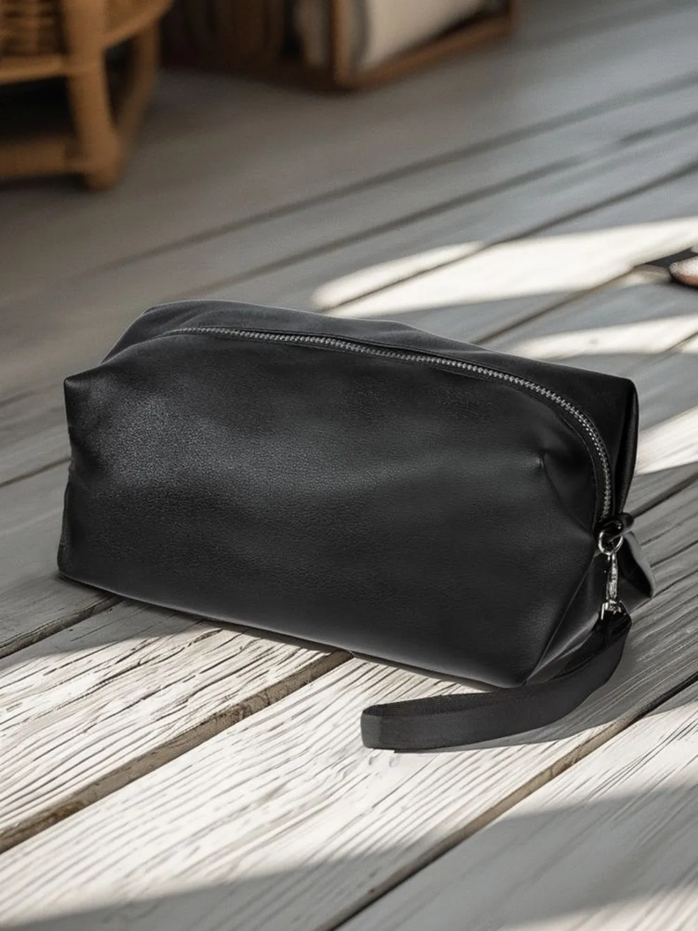 Несессер Feria, черный заказать онлайн с вашим дизайном на заказ в Москве и области