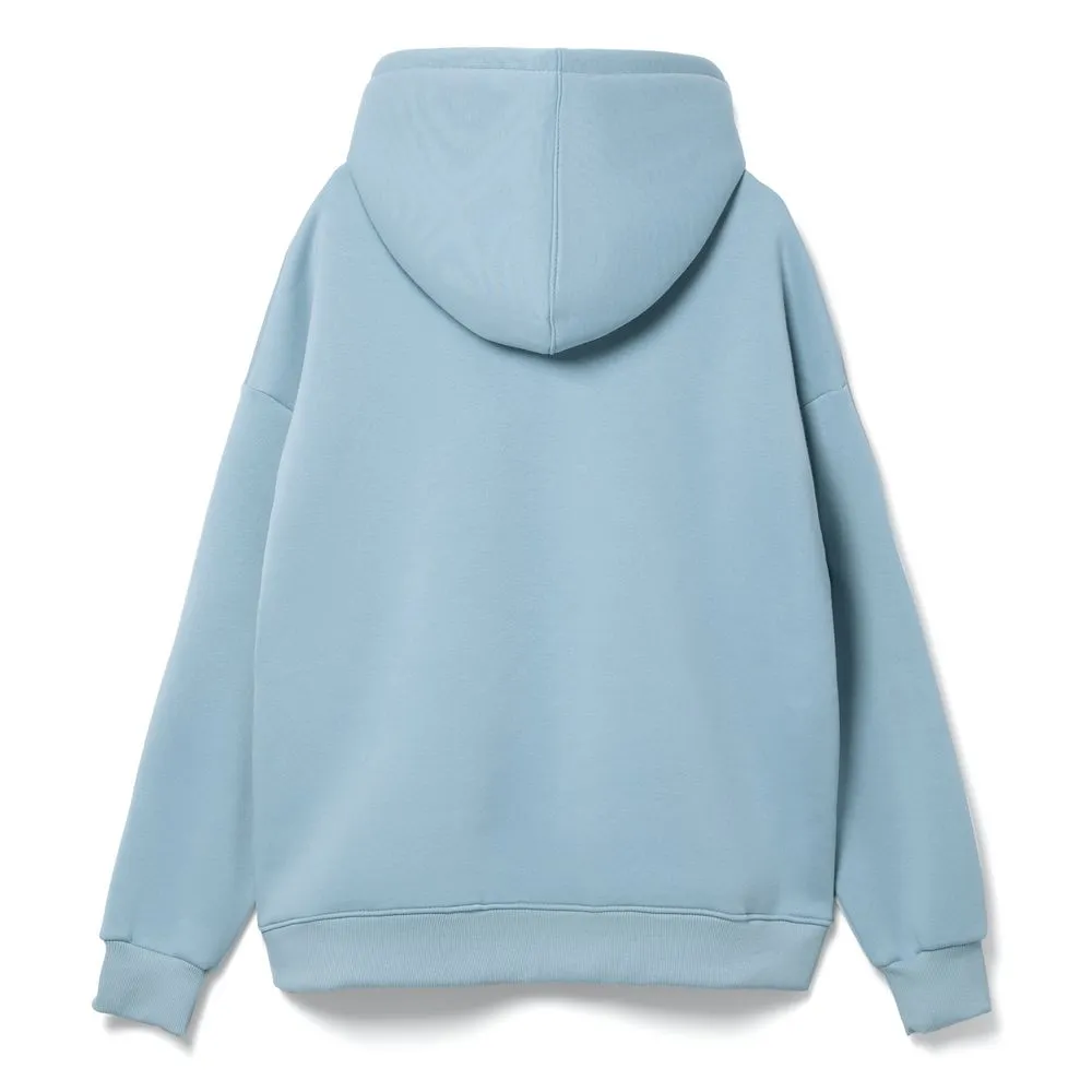 Худи Kulonga Oversize, серо-голубое, размер 3XL/4XL заказать онлайн с вашим дизайном на заказ в Москве и области