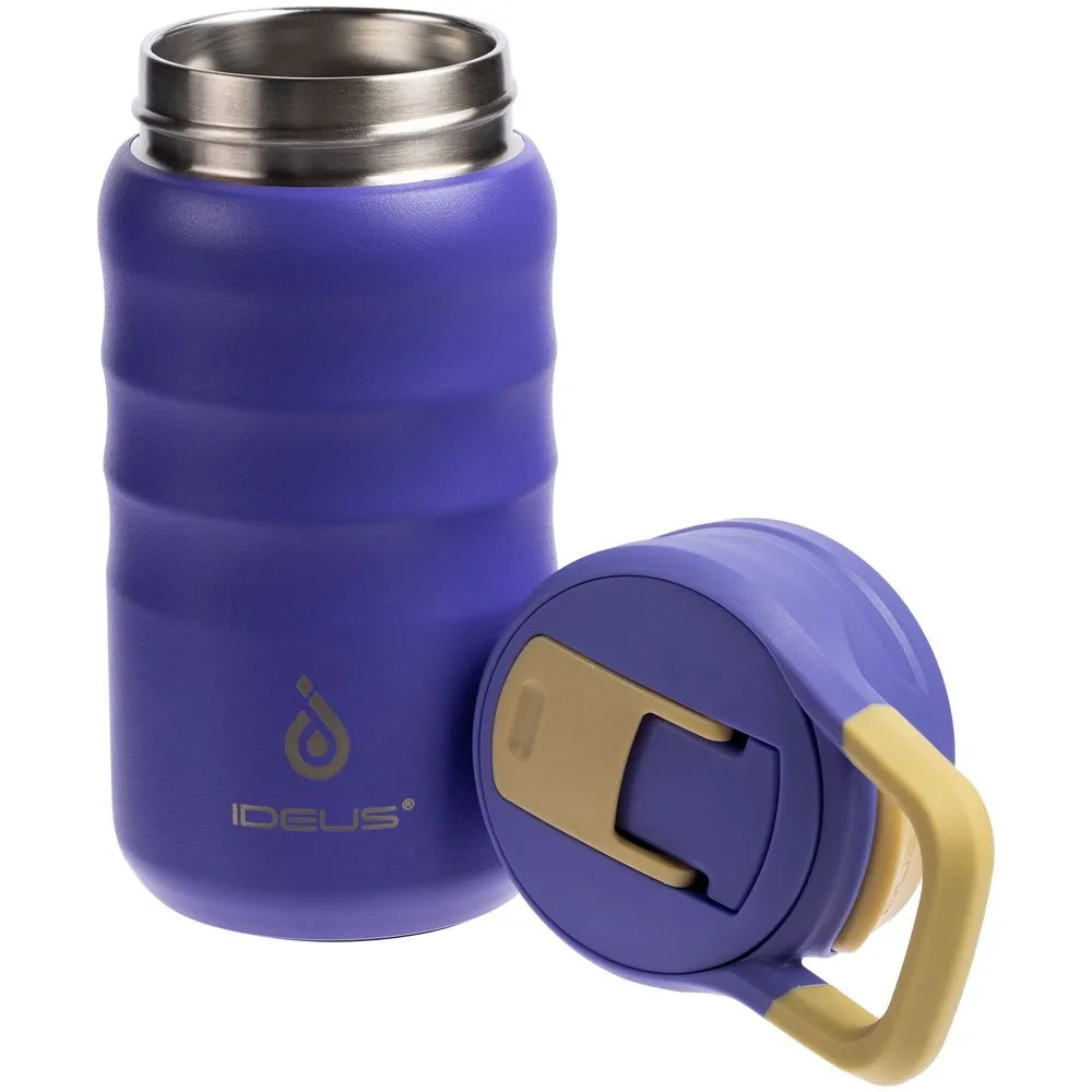 Термобутылка Fujisan, фиолетовая заказать онлайн с вашим дизайном на заказ в Москве и области