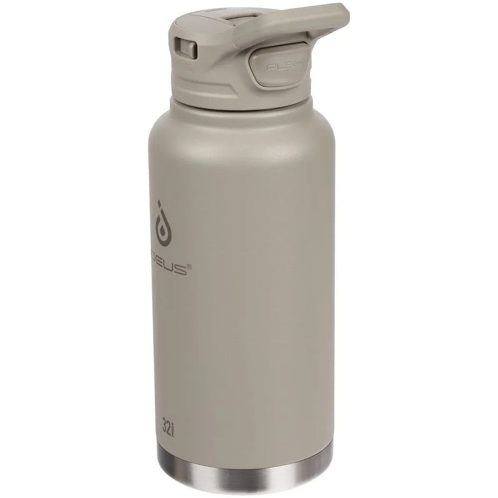 Термобутылка Fujisan XL, серая заказать онлайн с вашим дизайном на заказ в Москве и области