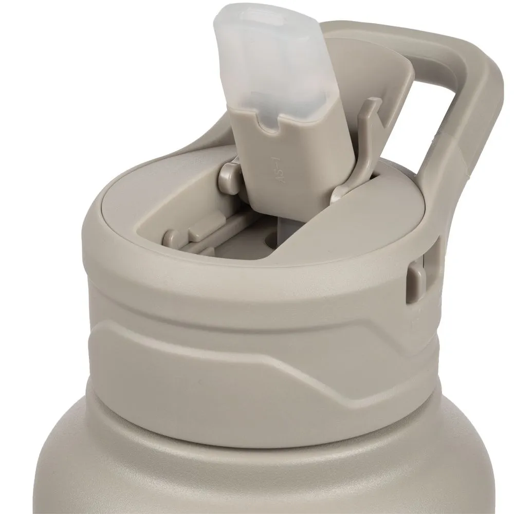 Термобутылка Fujisan XL, серая заказать онлайн с вашим дизайном на заказ в Москве и области