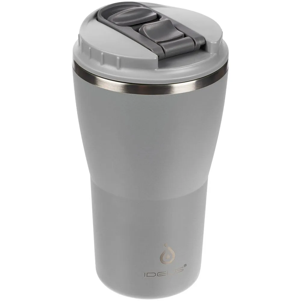 Термостакан Sapporo, серый заказать онлайн с вашим дизайном на заказ в Москве и области