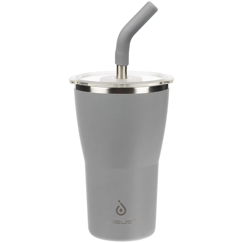 Термостакан Sapporo, серый заказать онлайн с вашим дизайном на заказ в Москве и области