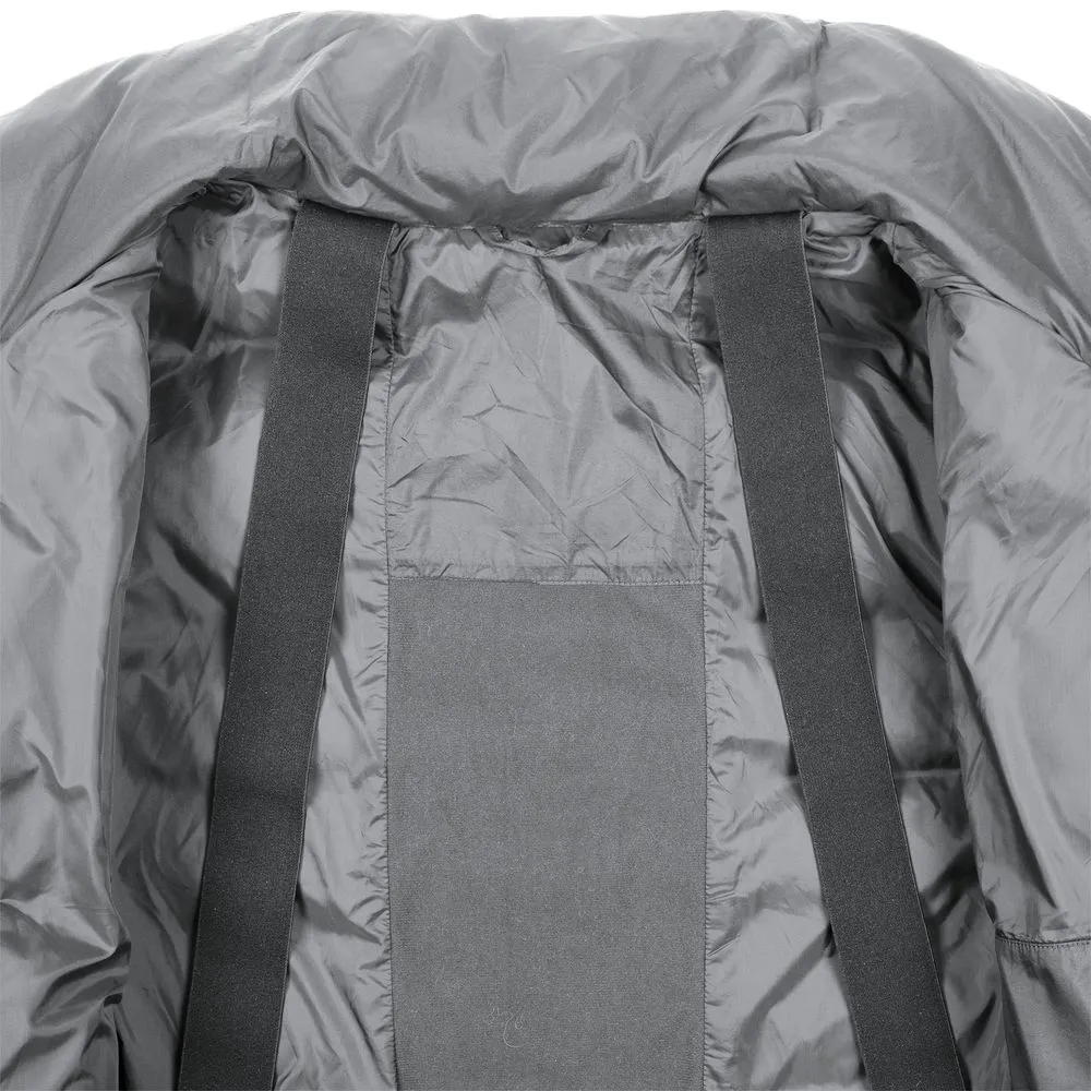 Пуховик унисекс Kapsula, серый заказать онлайн с вашим дизайном на заказ в Москве и области