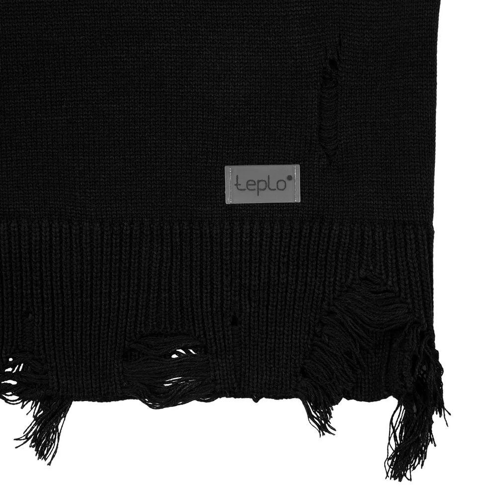 Джемпер оверсайз унисекс Grunge в сумке, черный, размер L/XL заказать онлайн с вашим дизайном на заказ в Москве и области