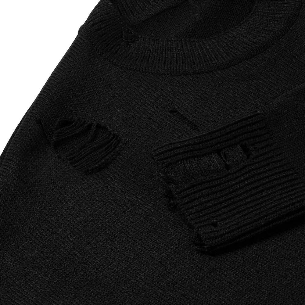 Джемпер оверсайз унисекс Grunge в сумке, черный, размер L/XL заказать онлайн с вашим дизайном на заказ в Москве и области