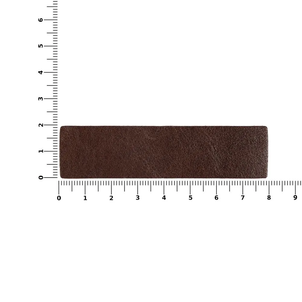 Лейбл кожаный Pasek, коричневый заказать онлайн с вашим дизайном на заказ в Москве и области