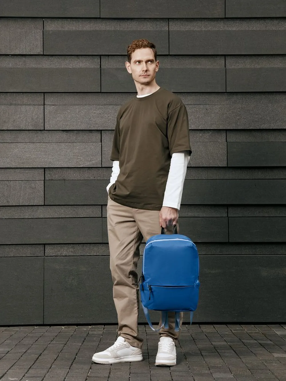 Рюкзак Easy Gait L, синий заказать онлайн с вашим дизайном на заказ в Москве и области