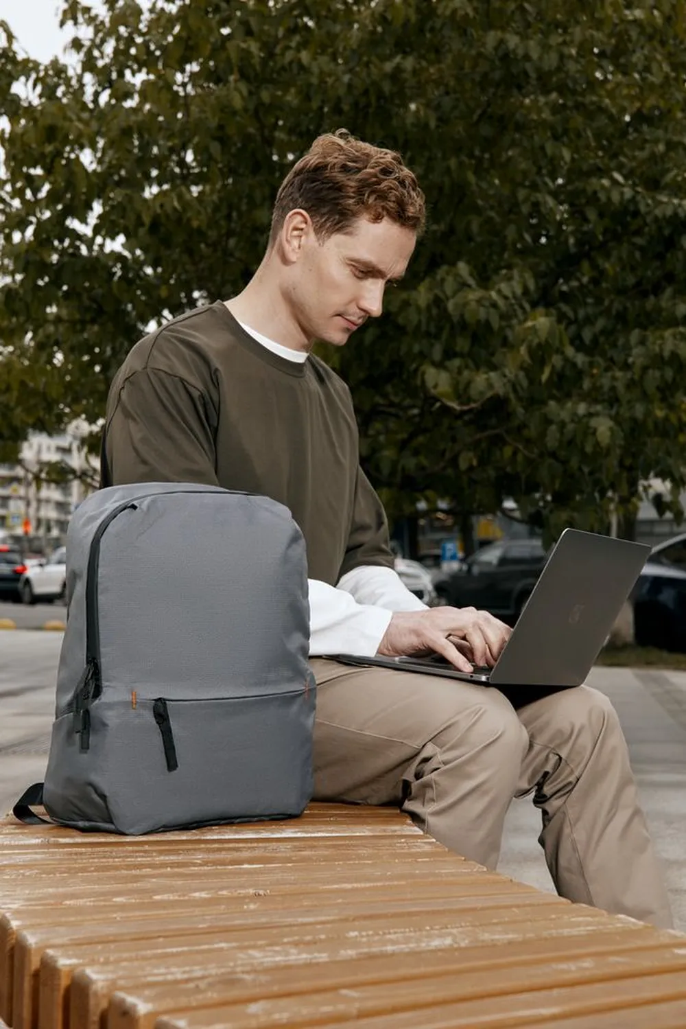 Рюкзак Easy Gait L, серый заказать онлайн с вашим дизайном на заказ в Москве и области