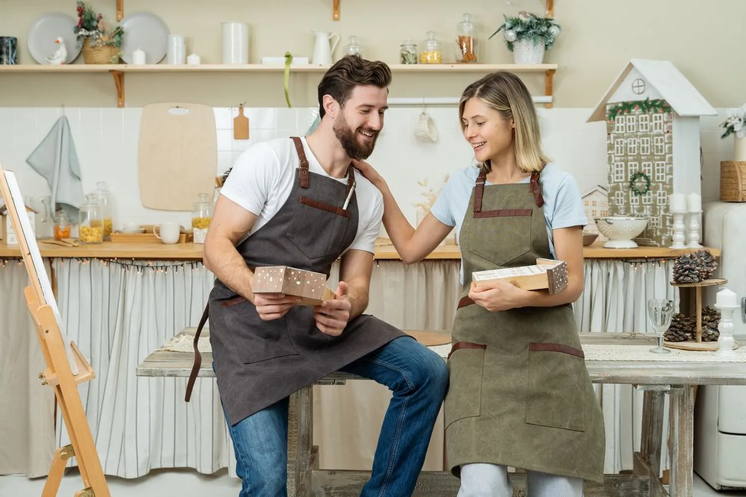 Фартук Artificer, хаки заказать онлайн с вашим дизайном на заказ в Москве и области