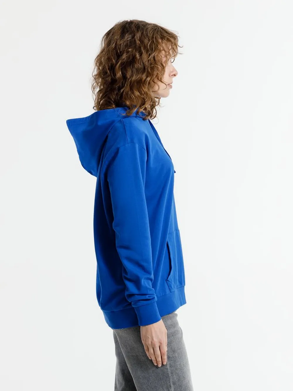 Худи унисекс Westray, синее заказать онлайн с вашим дизайном на заказ в Москве и области