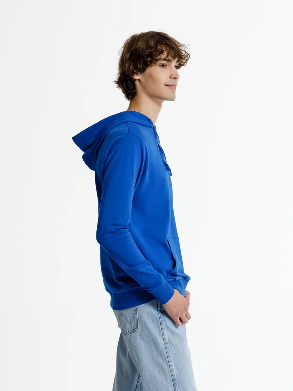 Худи унисекс Westray, синее заказать онлайн с вашим дизайном на заказ в Москве и области