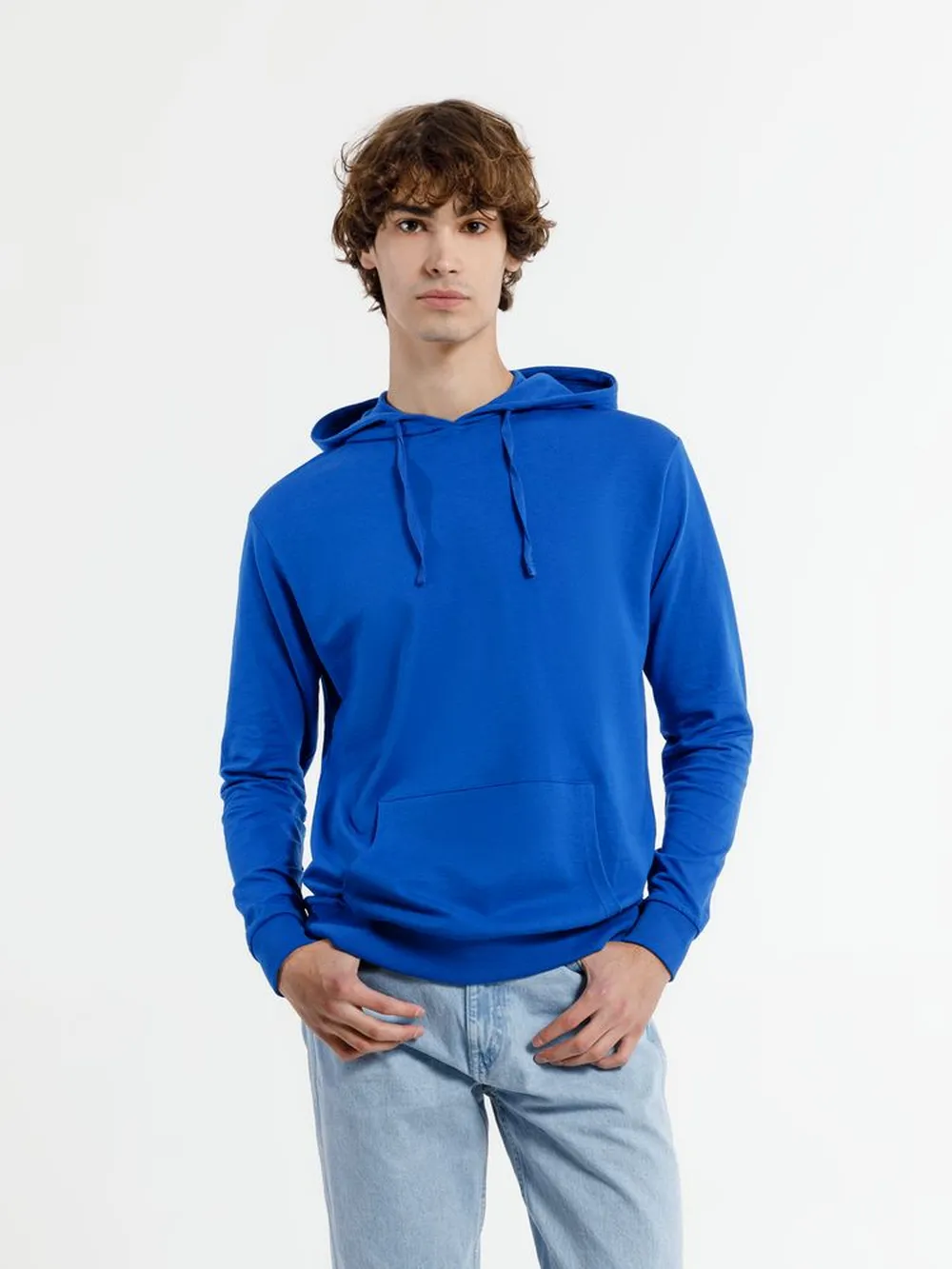 Худи унисекс Westray, синее заказать онлайн с вашим дизайном на заказ в Москве и области