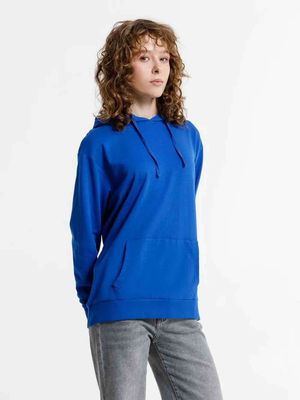 Худи унисекс Westray, синее заказать онлайн с вашим дизайном на заказ в Москве и области