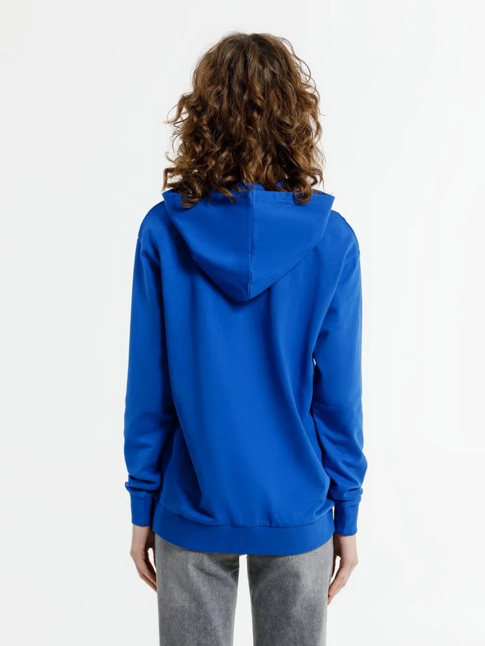 Худи унисекс Westray, синее заказать онлайн с вашим дизайном на заказ в Москве и области