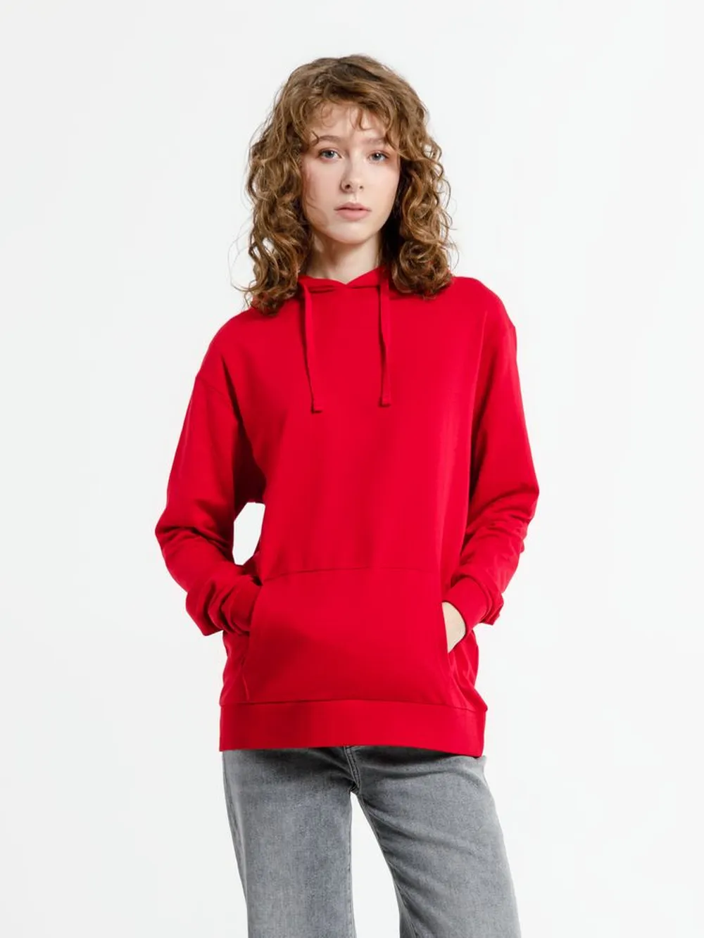 Худи унисекс Westray, красное, размер 3XL заказать онлайн с вашим дизайном на заказ в Москве и области