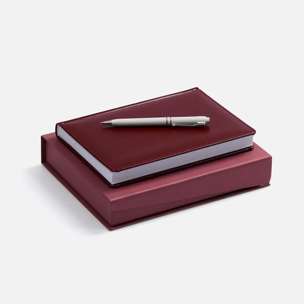 Набор Nebraska Duo, бордовый заказать онлайн с вашим дизайном на заказ в Москве и области