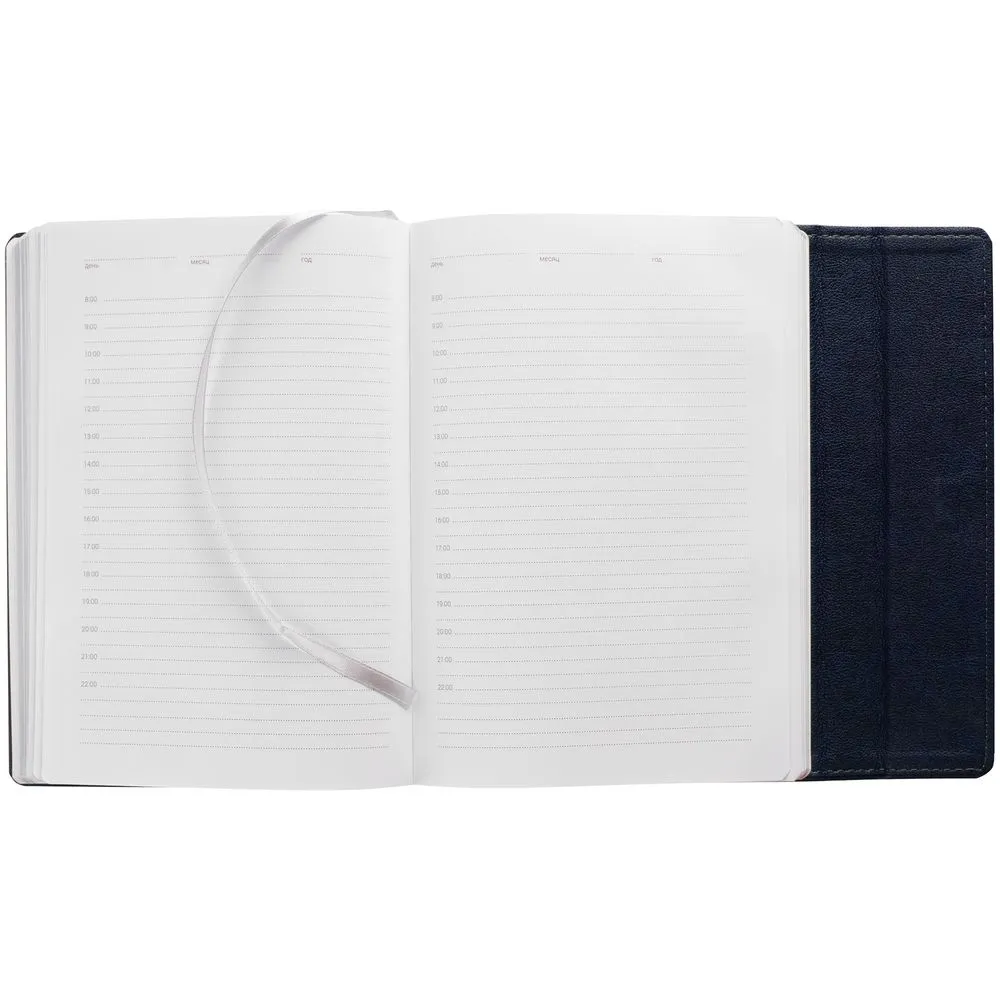 Ежедневник Flap на заказ, недатированный, синий заказать онлайн с вашим дизайном на заказ в Москве и области