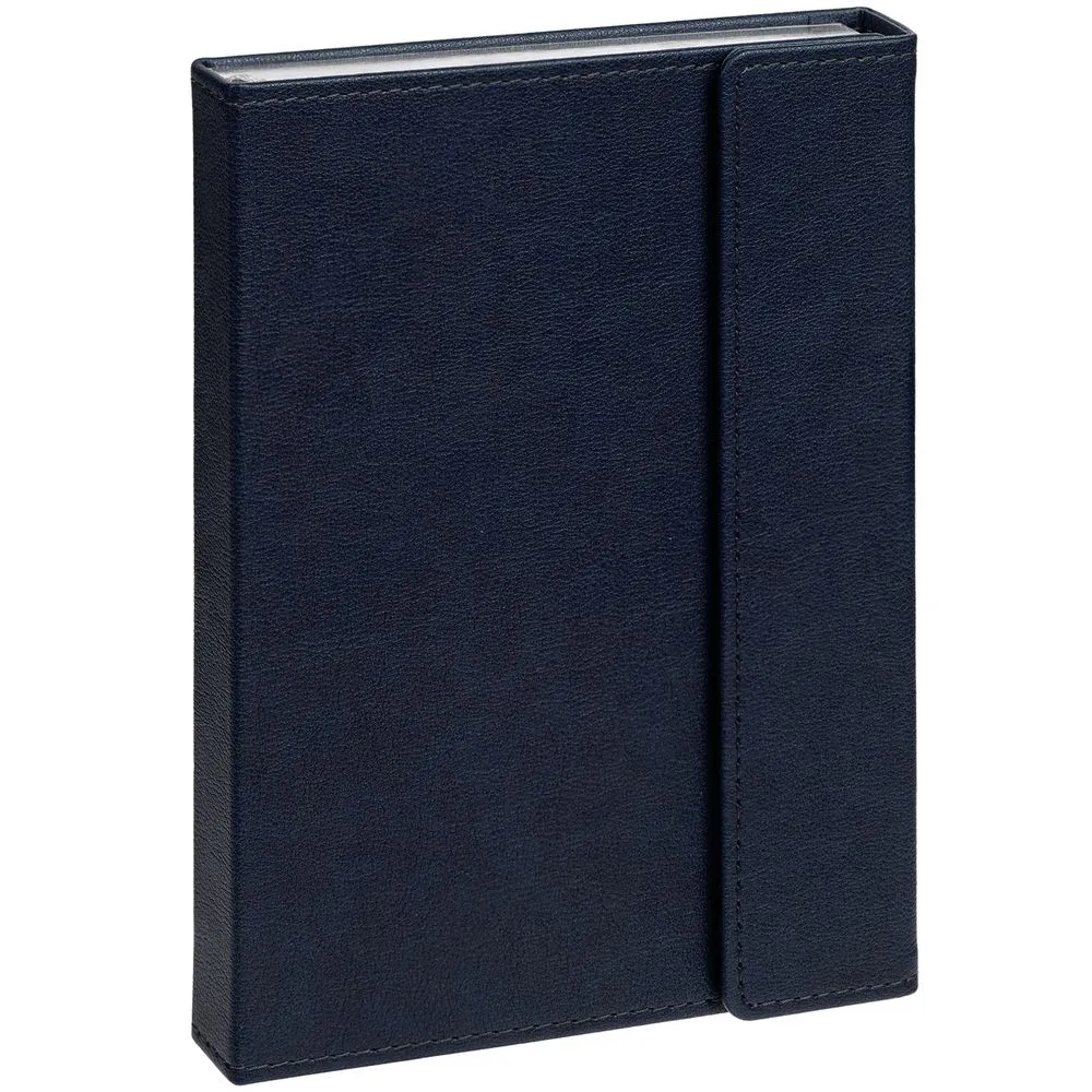 Ежедневник Flap на заказ, недатированный, синий заказать онлайн с вашим дизайном на заказ в Москве и области