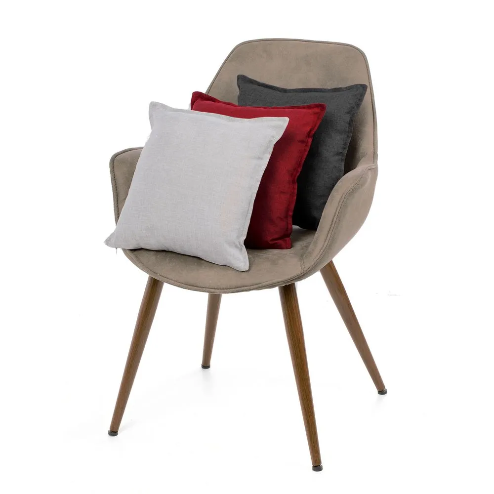 Подушка Settle In, серая заказать онлайн с вашим дизайном на заказ в Москве и области