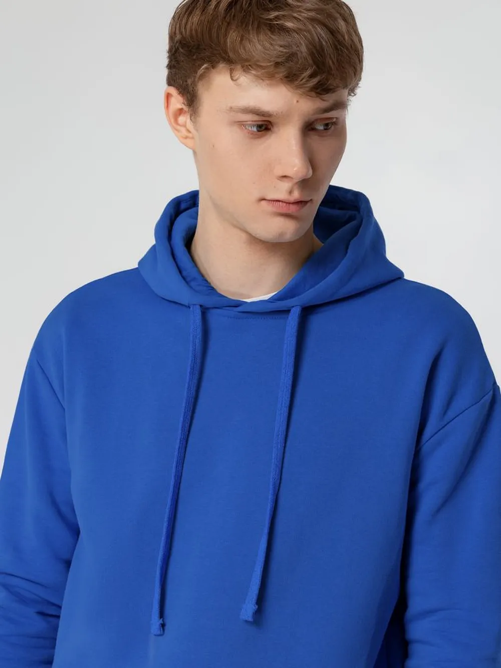 Худи Kirenga Heavy 2.0, ярко-синее, размер XS заказать онлайн с вашим дизайном на заказ в Москве и области