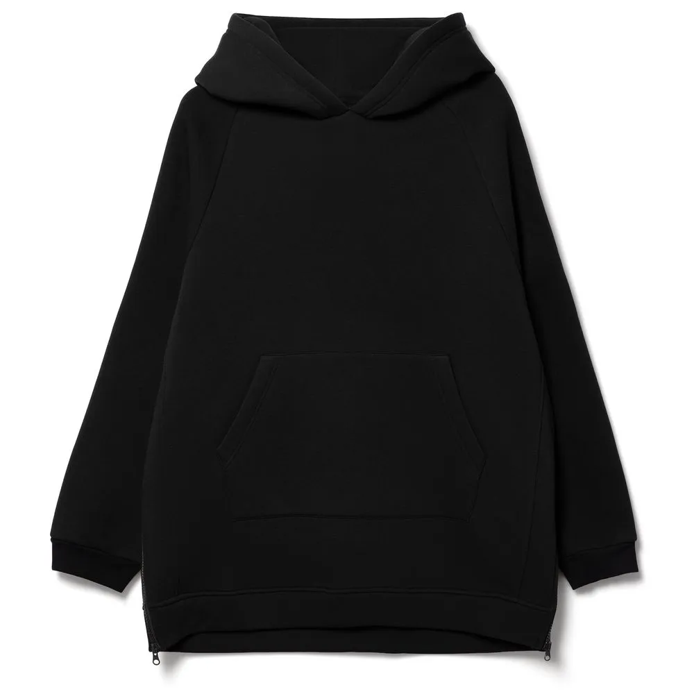 Худи унисекс оверсайз Easy Street, черное, размер M/L заказать онлайн с вашим дизайном на заказ в Москве и области