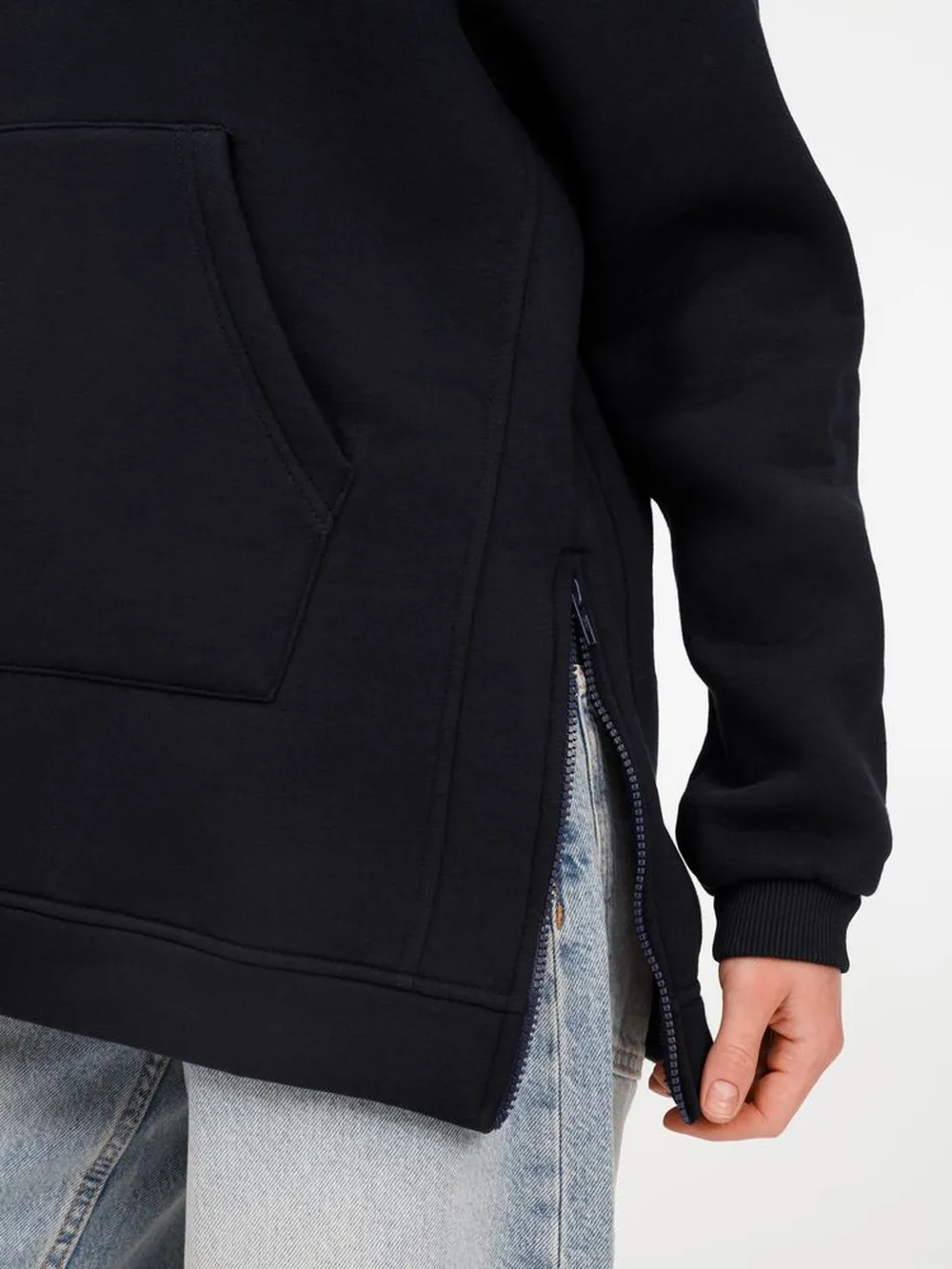 Худи унисекс оверсайз Easy Street, темно-синее, размер XL/XXL заказать онлайн с вашим дизайном на заказ в Москве и области