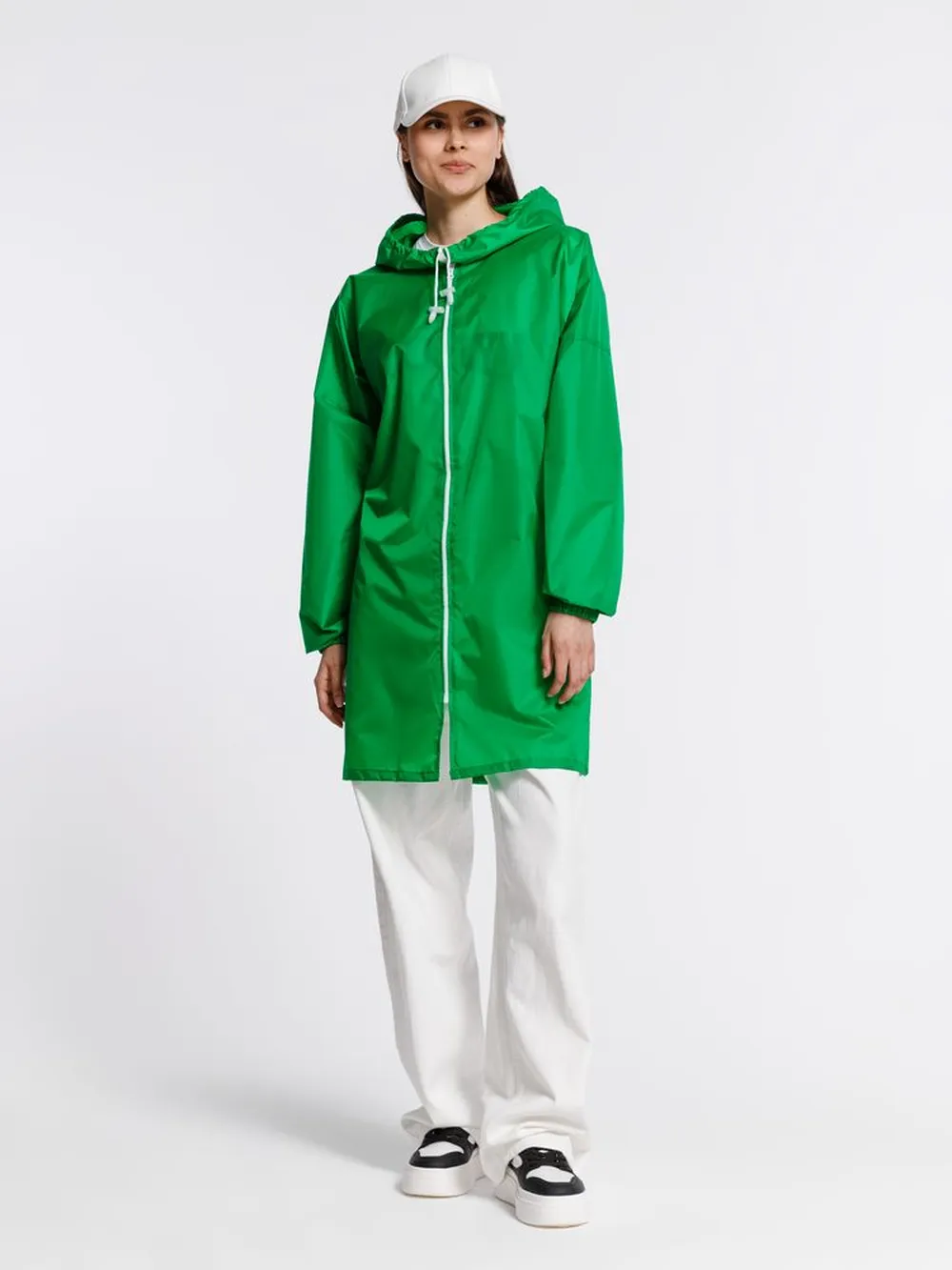 Дождевик Rainman Zip, зеленый, размер XL заказать онлайн с вашим дизайном на заказ в Москве и области