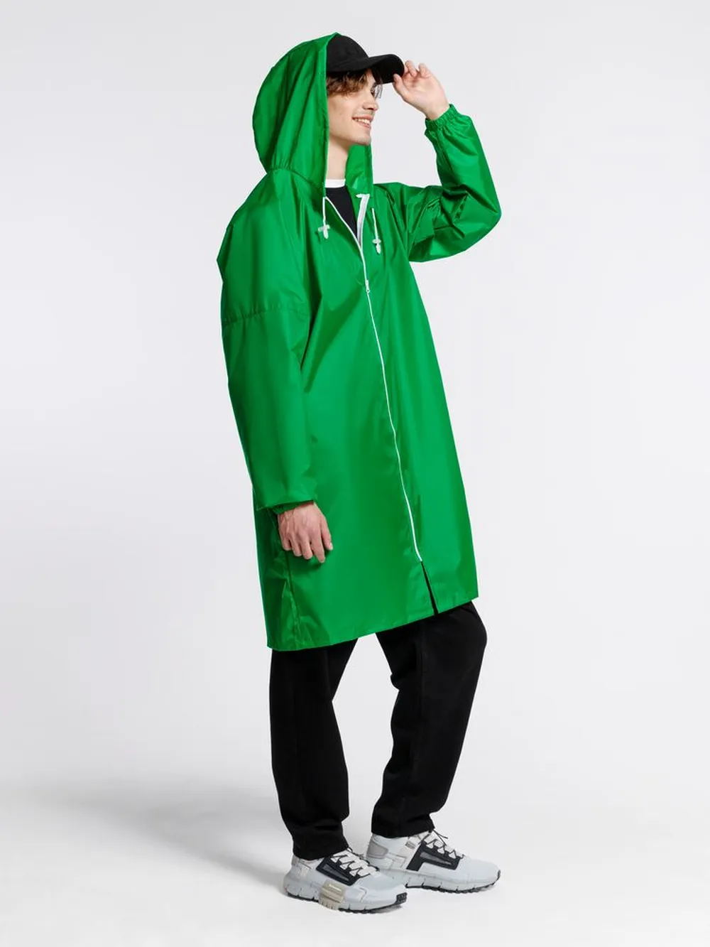 Дождевик Rainman Zip, зеленый, размер XL заказать онлайн с вашим дизайном на заказ в Москве и области