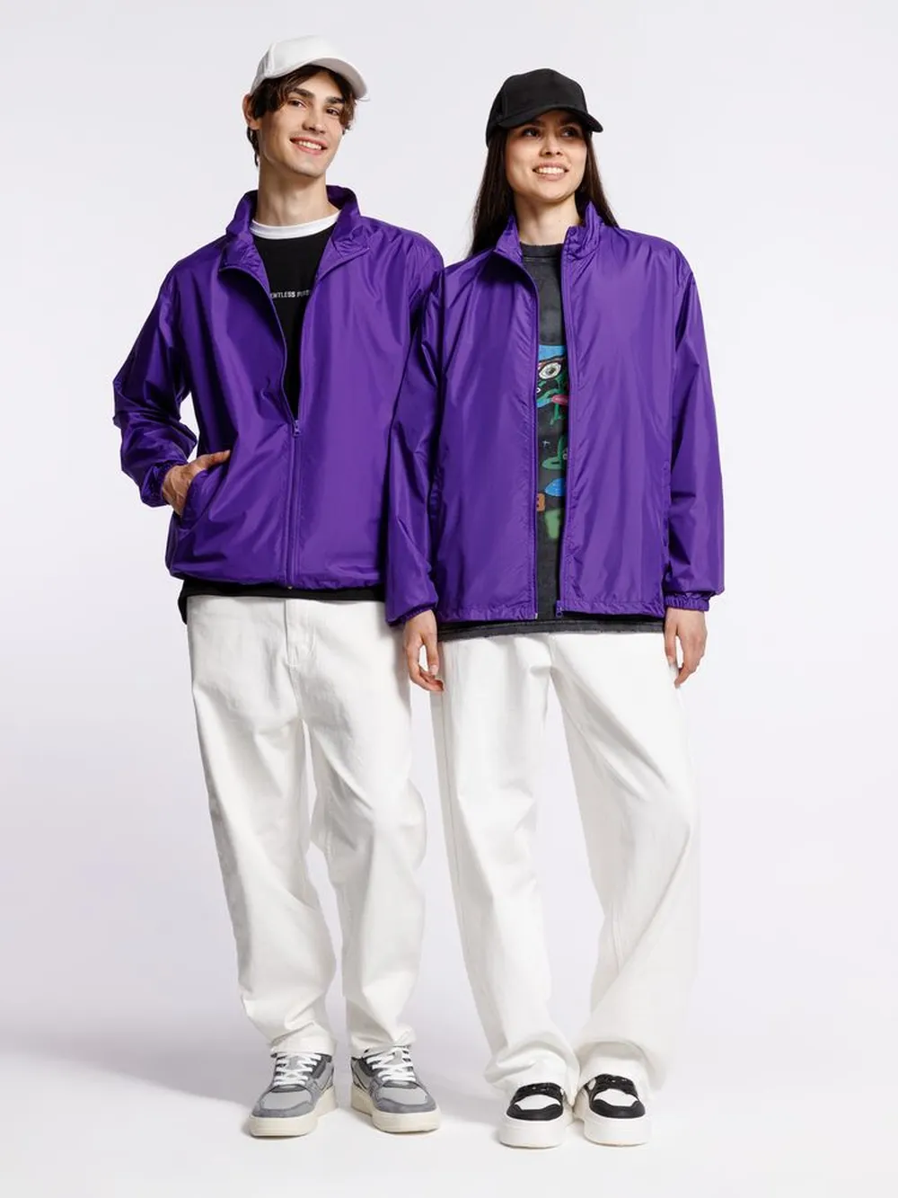 Ветровка Kivach, фиолетовая, размер XL заказать онлайн с вашим дизайном на заказ в Москве и области