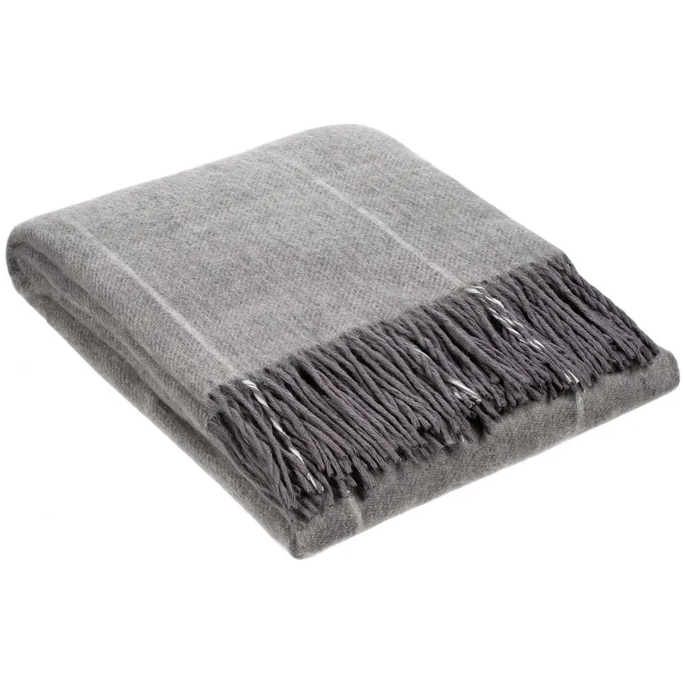 Плед «Шамони», серый заказать онлайн с вашим дизайном на заказ в Москве и области