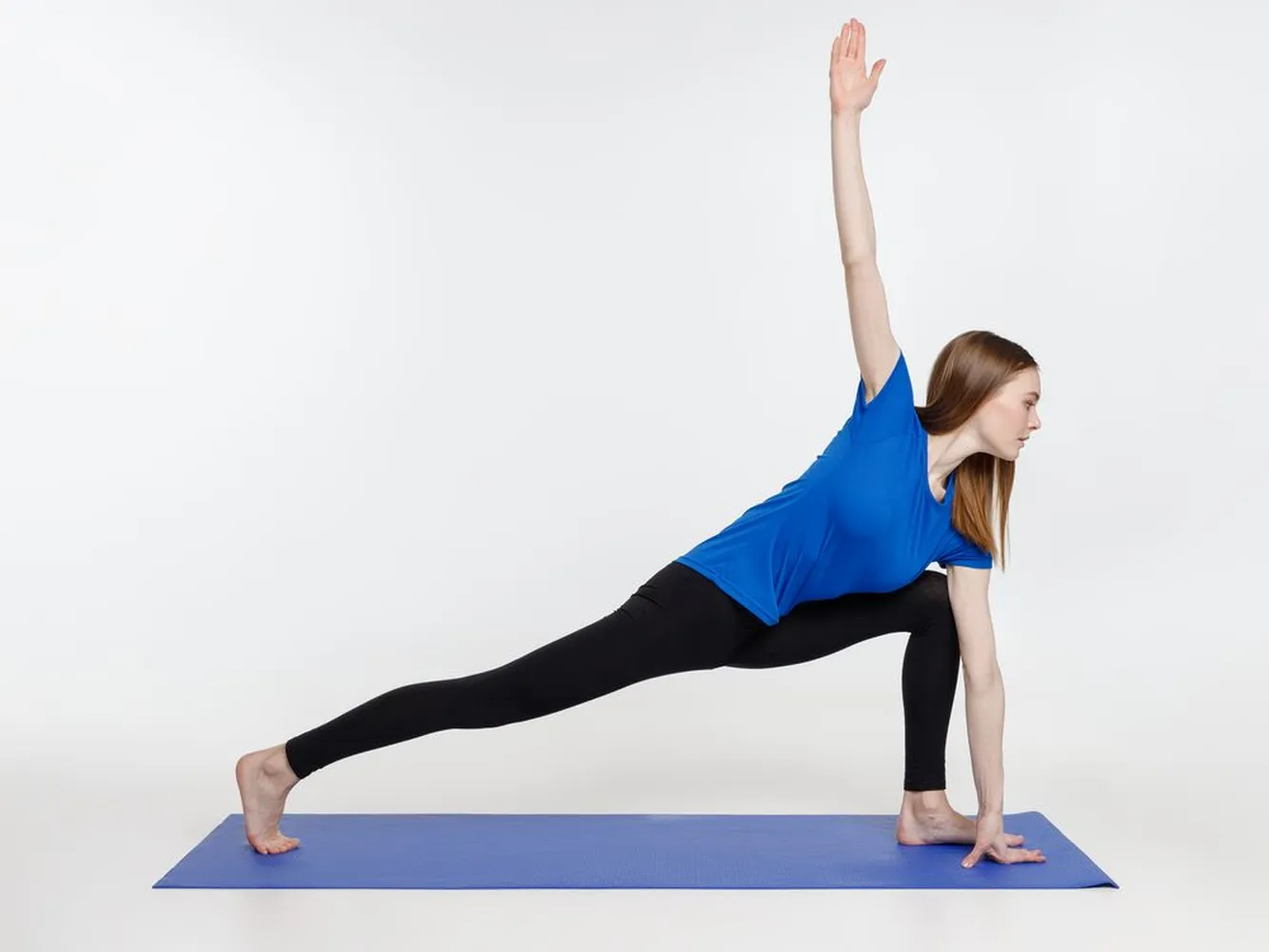 Коврик для фитнеса Flatland, синий заказать онлайн с вашим дизайном на заказ в Москве и области